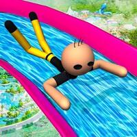 Stickman Water Slide: Theme Park Fun APK