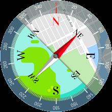 Digital Compass Map 360 APK