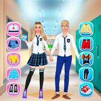 High School Couple: Girl & Boy Makeover APK