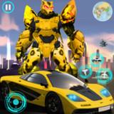 Flying Car Robot Game War Game APK