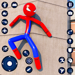 Stickman Rope Hero-Spider Game APK