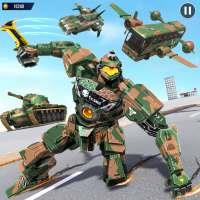 Army Bus Robot Car Game 3d APK