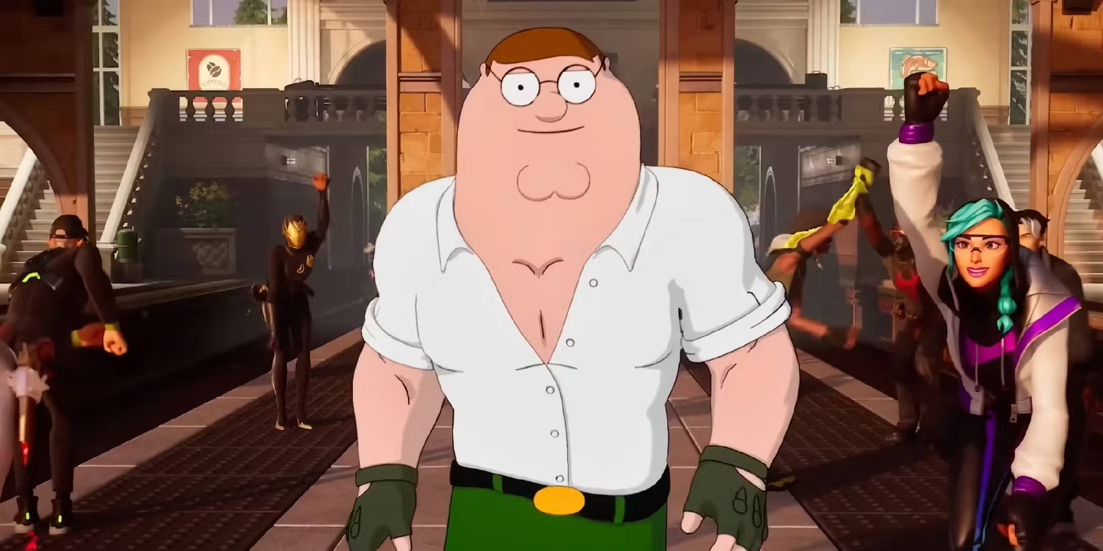 Leaked Fortnite Concept Art Teases Unrealized Family Guy Crossover Cosmetics News