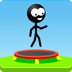 Trampoline Man (Stickman Game) Mod APK