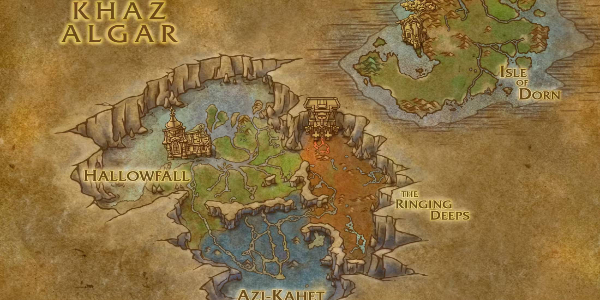 World of Warcraft Fan Uncovers Intriguing Detail About The War Within Map News