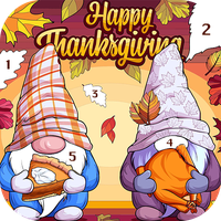 Thanksgiving Color by Numbers APK