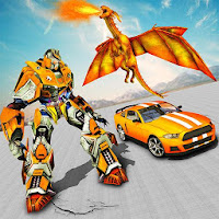 Multi Transforming Flying Dragon Robot Shooting APK