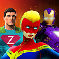 Superhero Captain Girl Street fight APK