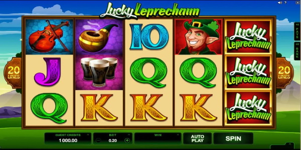 Leprechaun Slot Games Topic