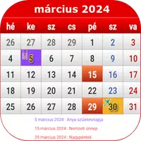 Hungary Calendar 2024 APK