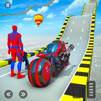 Superhero Bike Racing Games  APK