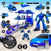 Police Car US War Robot Games  APK