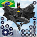 Flying Bat Robot Car Transform  APK