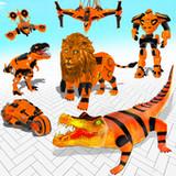 Robot Game Transform Crocodile  APK