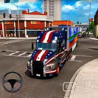 American Truck Cargo Truck 3D  APK