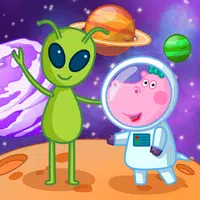 Space for kids. Adventure game  APK