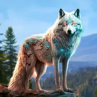 The Wolf Simulator: Wild Game  APK