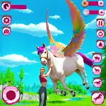 My Flying Unicorn Horse Game  APK