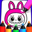 Labubu coloring Drawing  APK