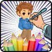 Coloring Chibi Oppa  APK