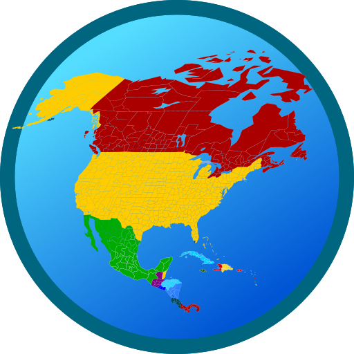 Map of North America  APK