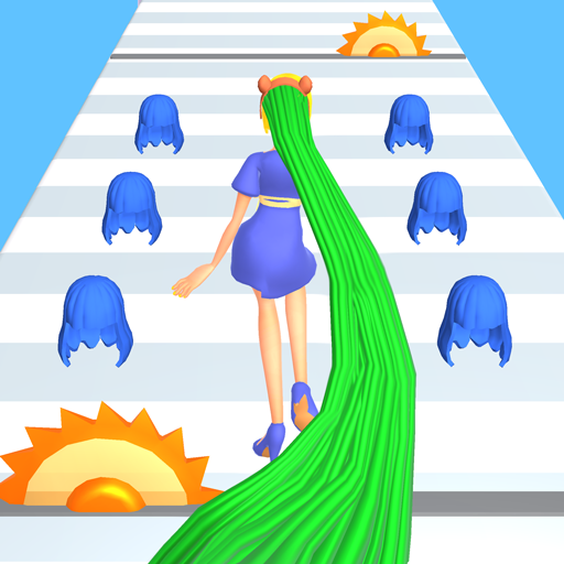 LongHair Girl Runner Hair 3D APK