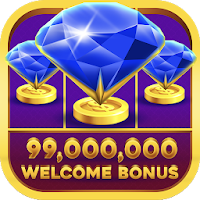 Slots - Blue Diamond Casino Jackpot Party free APK