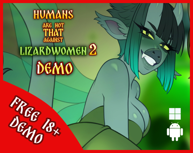 Humans are not that against Lizardwomen 2 DEMO APK